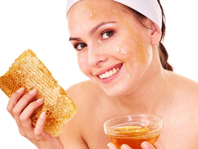 honey para sa isang rejuvenating mask